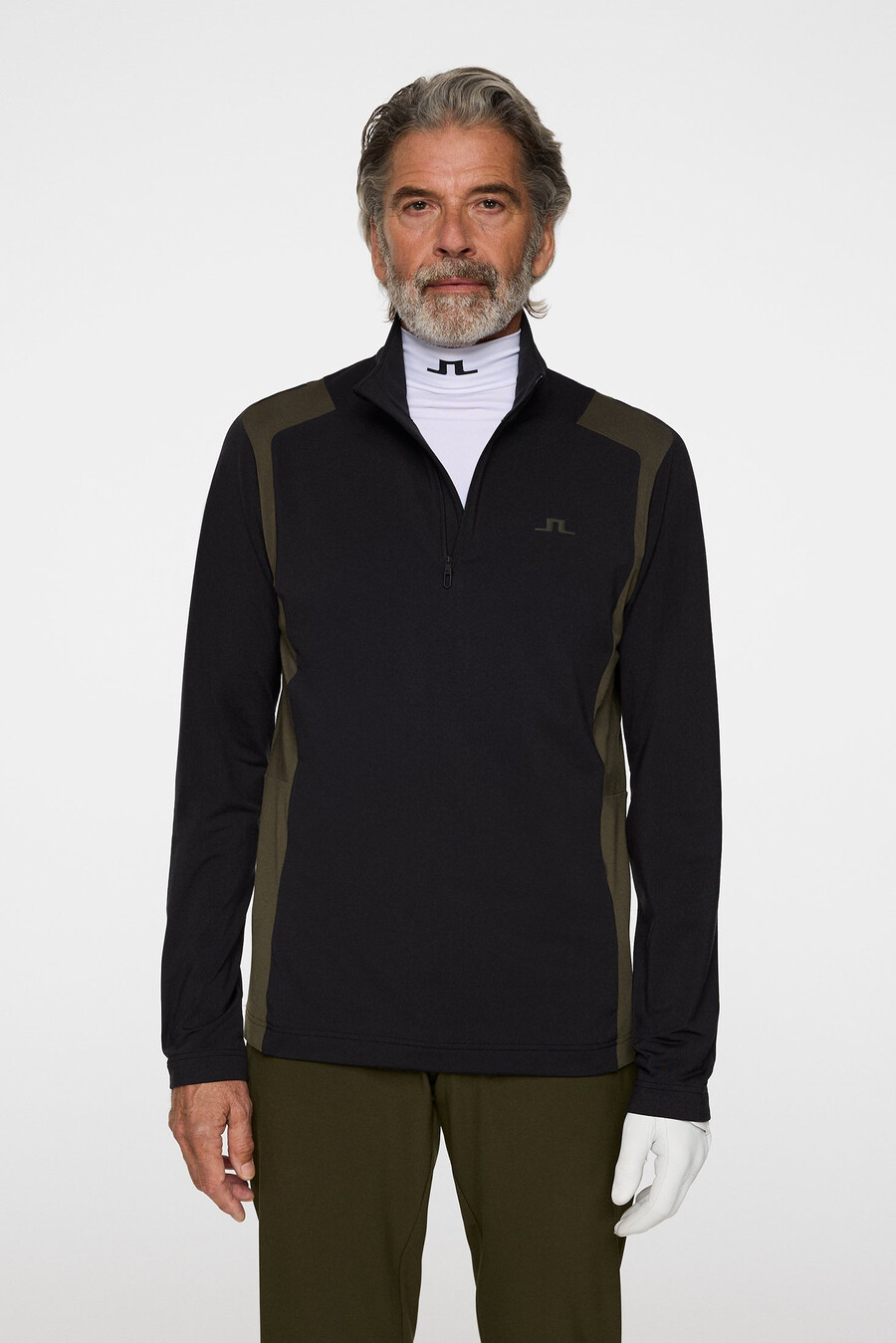 lukas quarter zip mid layer φερμουάρ μεσαίου μεγέθους