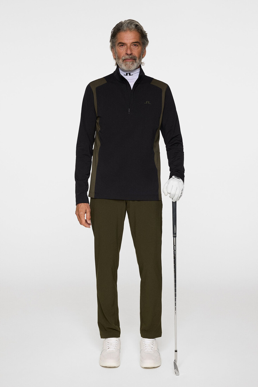 lukas quarter zip mid layer φερμουάρ μεσαίου μεγέθους