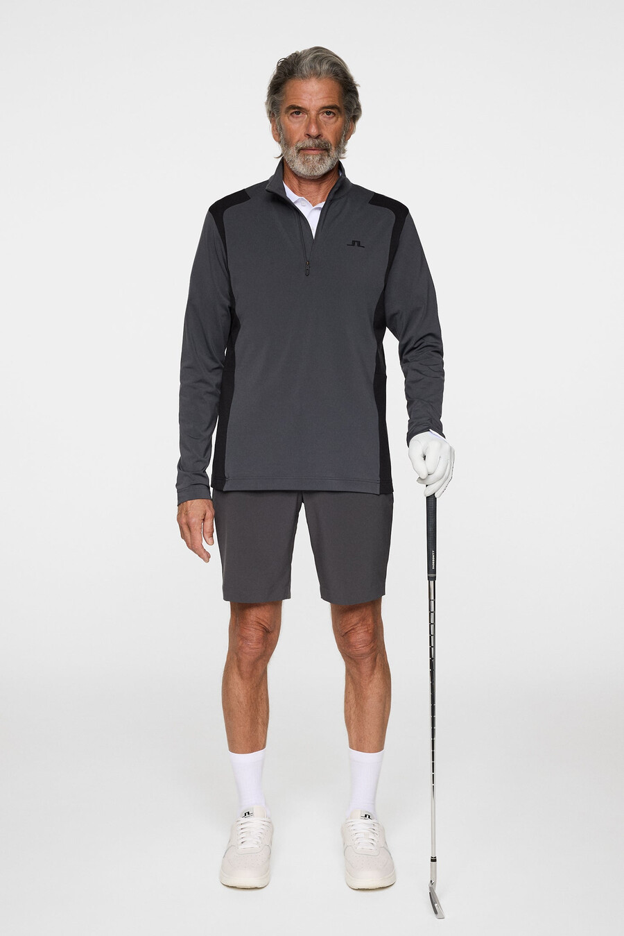 lukas quarter zip mid layer φερμουάρ μεσαίου μεγέθους