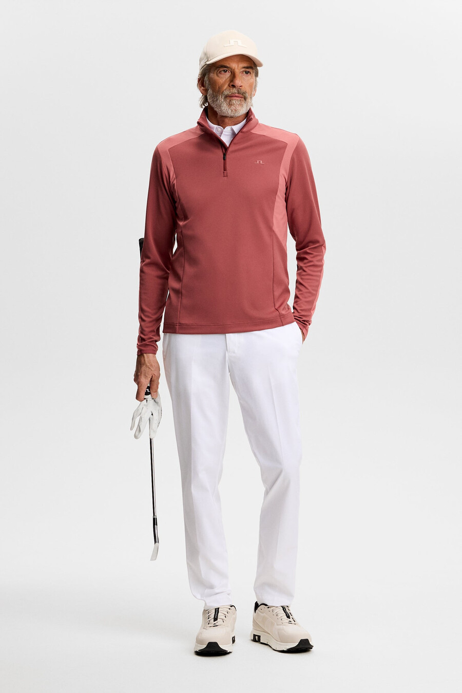 lukas quarter zip mid layer φερμουάρ μεσαίου μεγέθους