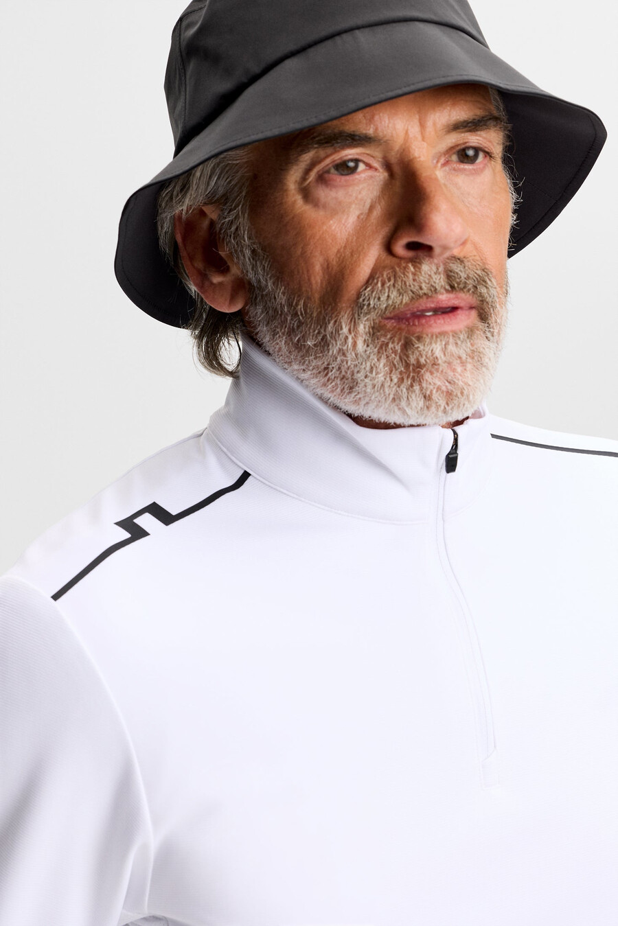 leon quarter zip mid layer με φερμουάρ