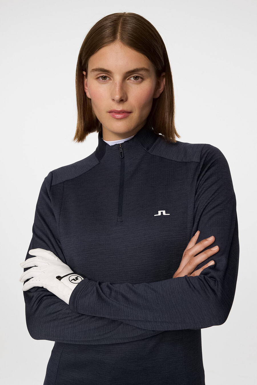 steffi quarter zip mid layer με φερμουάρ