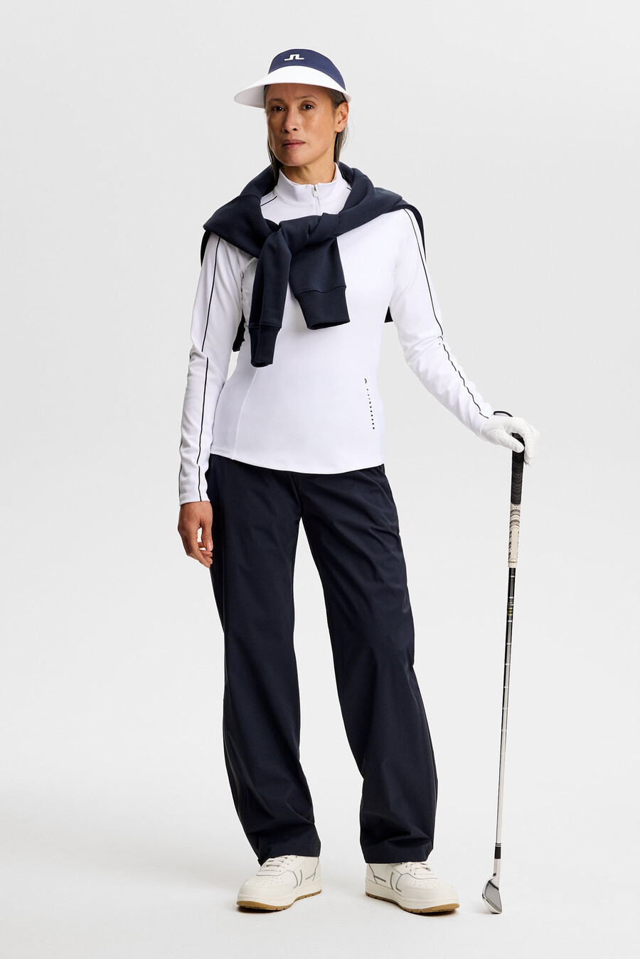adiola quarter zip mid layer με φερμουάρ