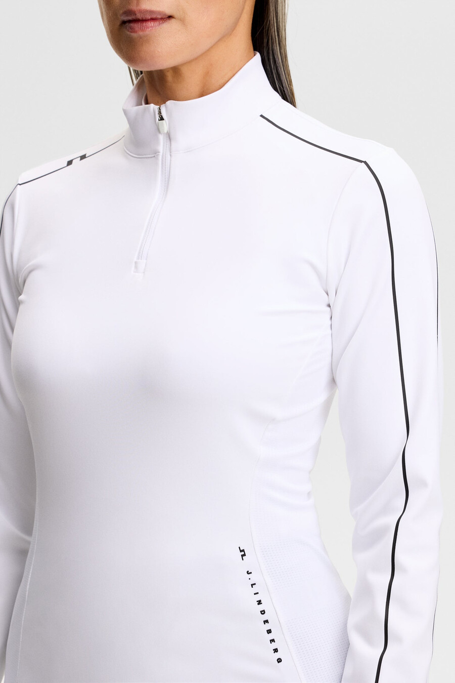 adiola quarter zip mid layer με φερμουάρ