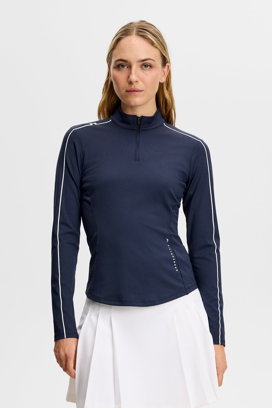 adiola quarter zip mid layer με φερμουάρ
