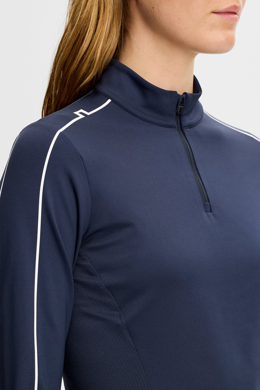 adiola quarter zip mid layer με φερμουάρ