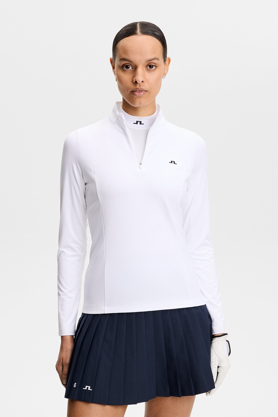 cindy quarter zip mid layer με φερμουάρ