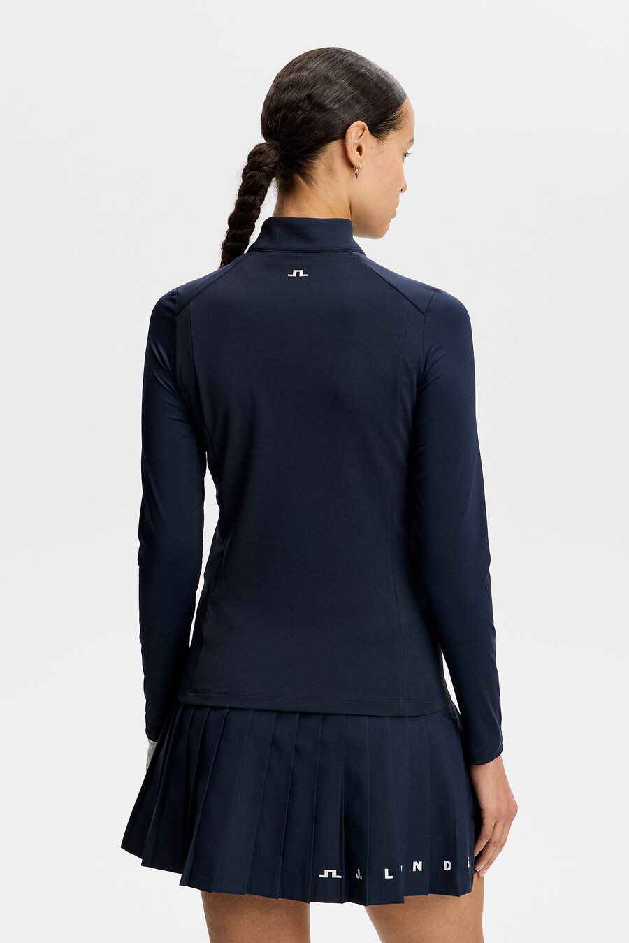 cindy quarter zip mid layer με φερμουάρ