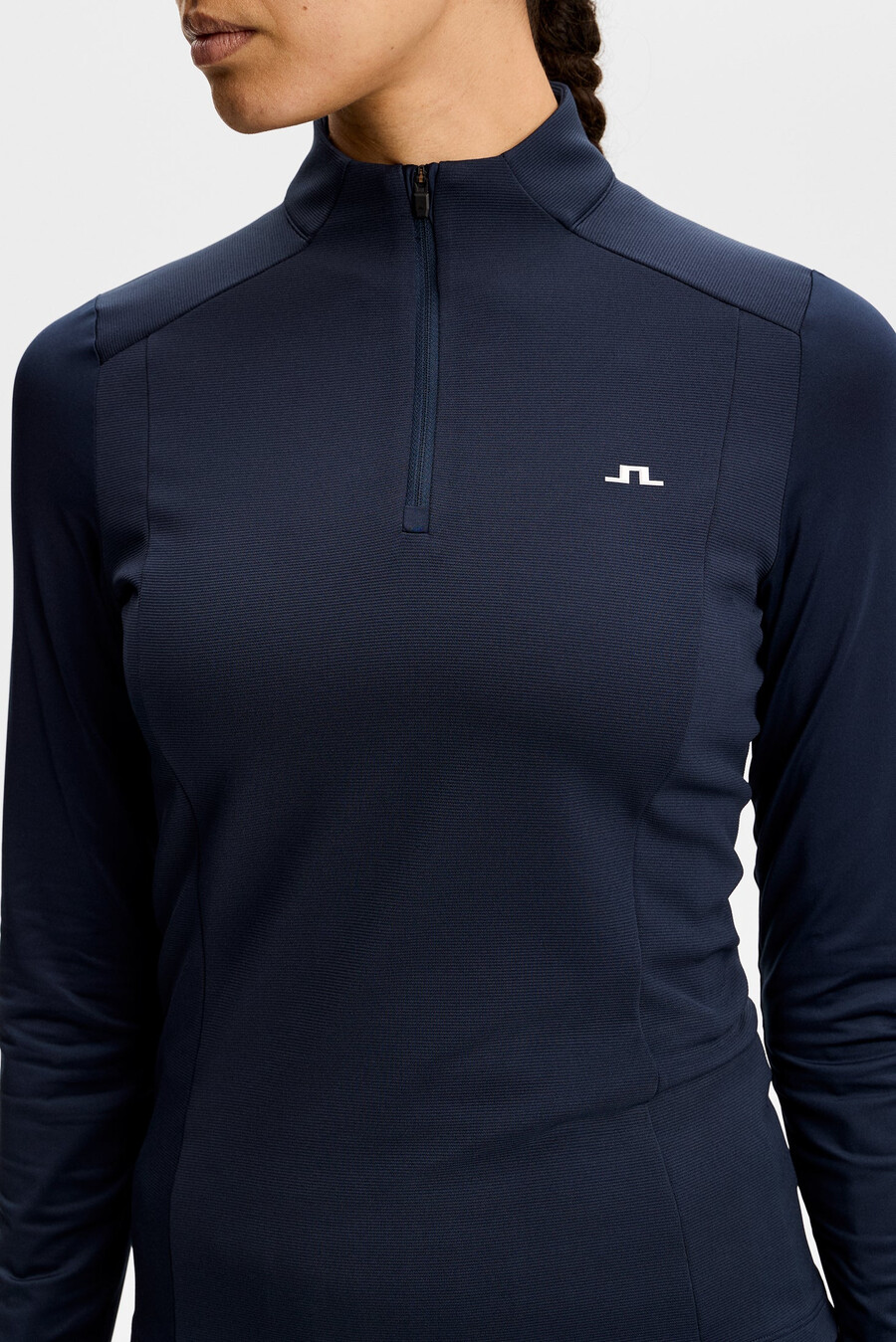 cindy quarter zip mid layer με φερμουάρ