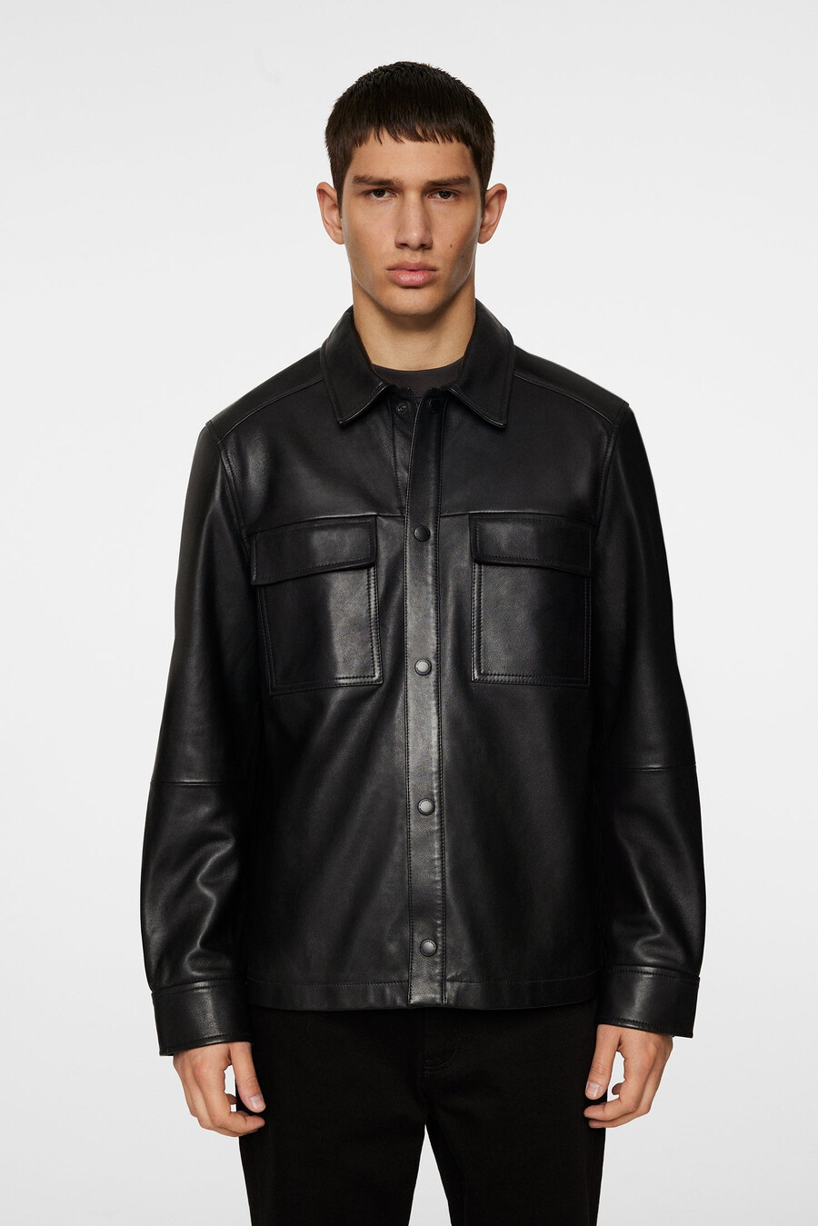 δερμάτινο overshirt wilden lamb