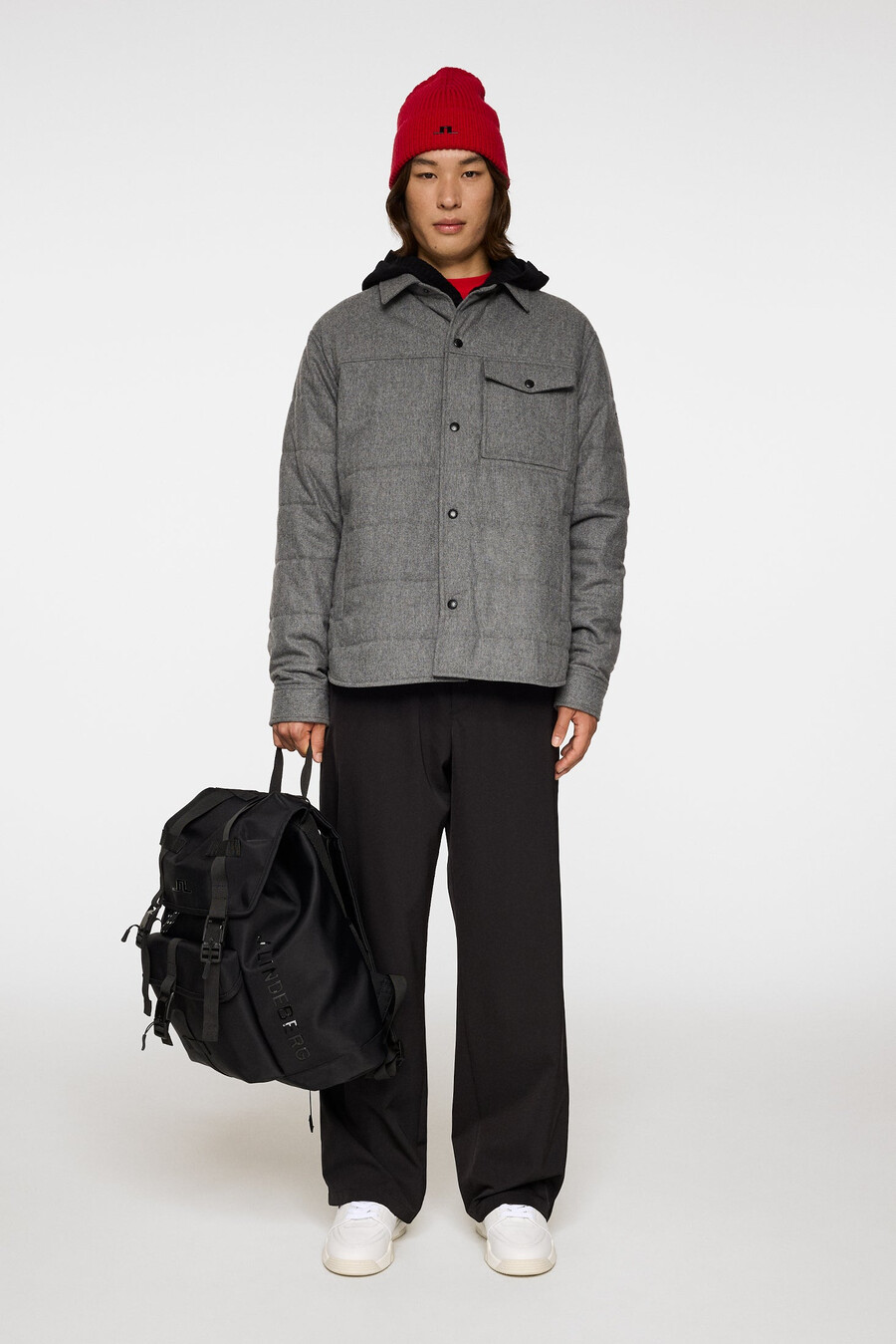 nelson padded overshirt με επένδυση