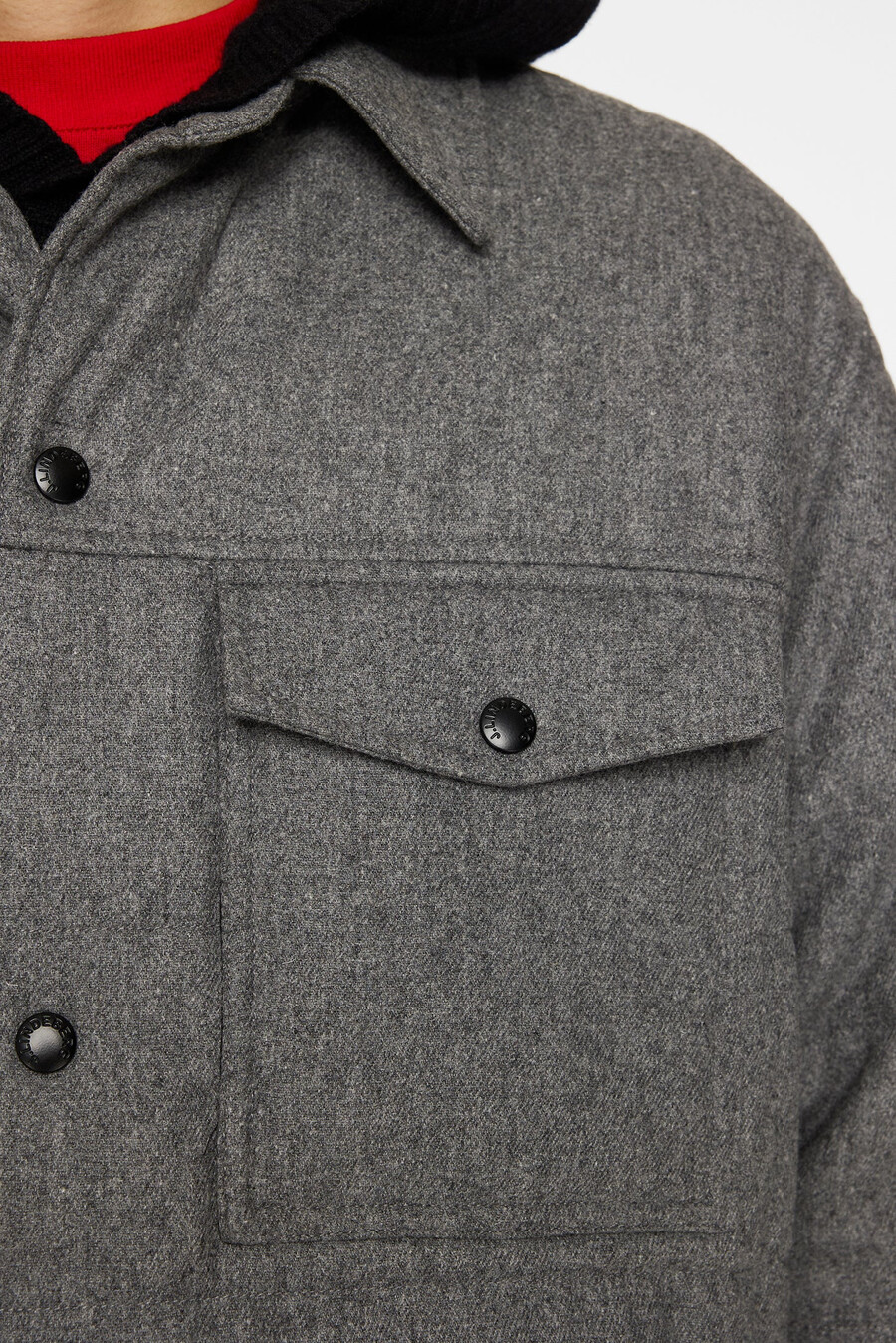 nelson padded overshirt με επένδυση