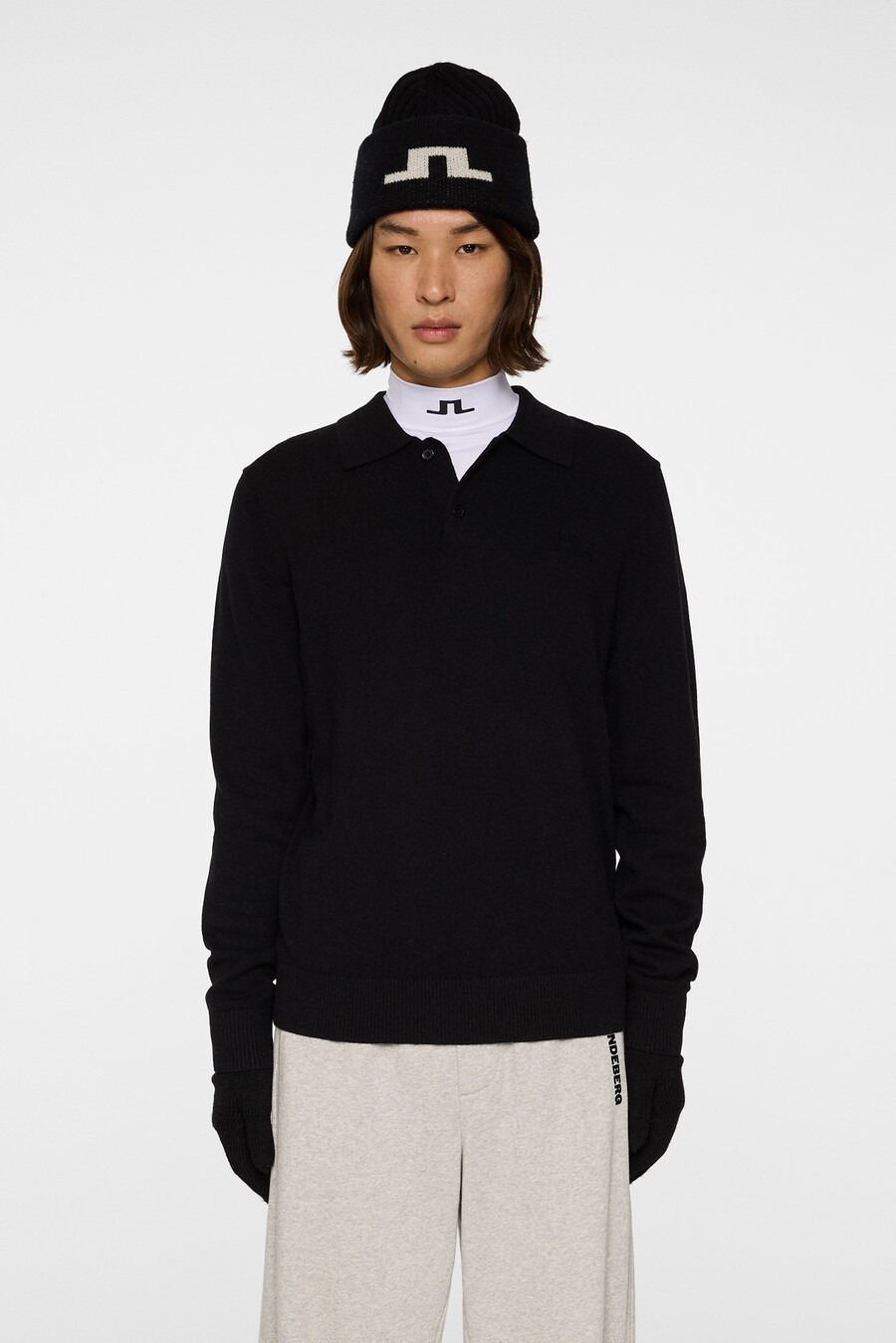 πόλο edgar knitted wool από μαλλί