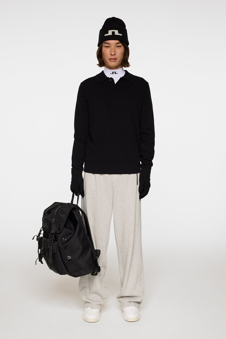 πόλο edgar knitted wool από μαλλί