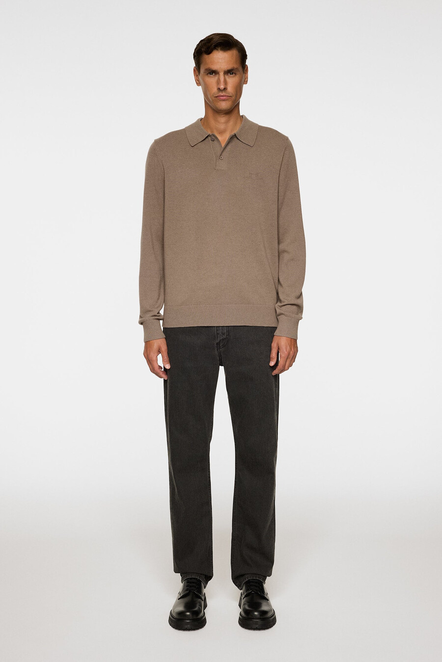 πόλο edgar knitted wool από μαλλί