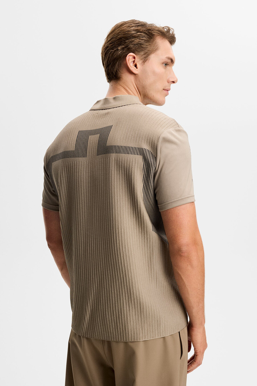 πόλο μπλούζα neri hybrid knit