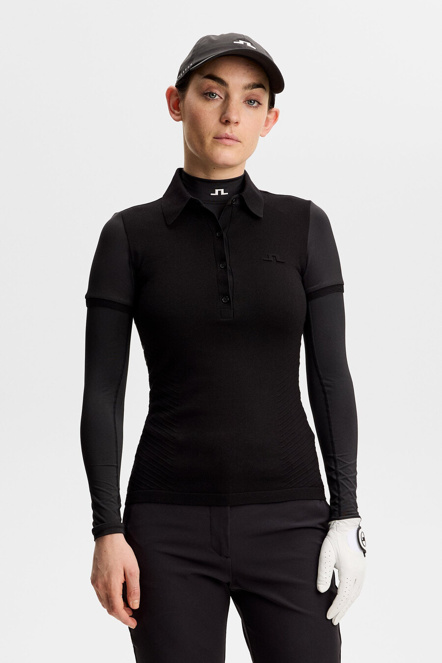 πόλο μπλουζάκι kailey hybrid knit