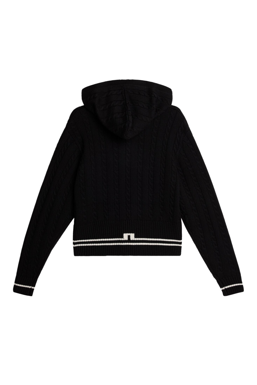 κουκούλα camilla cable knit από μαλλί