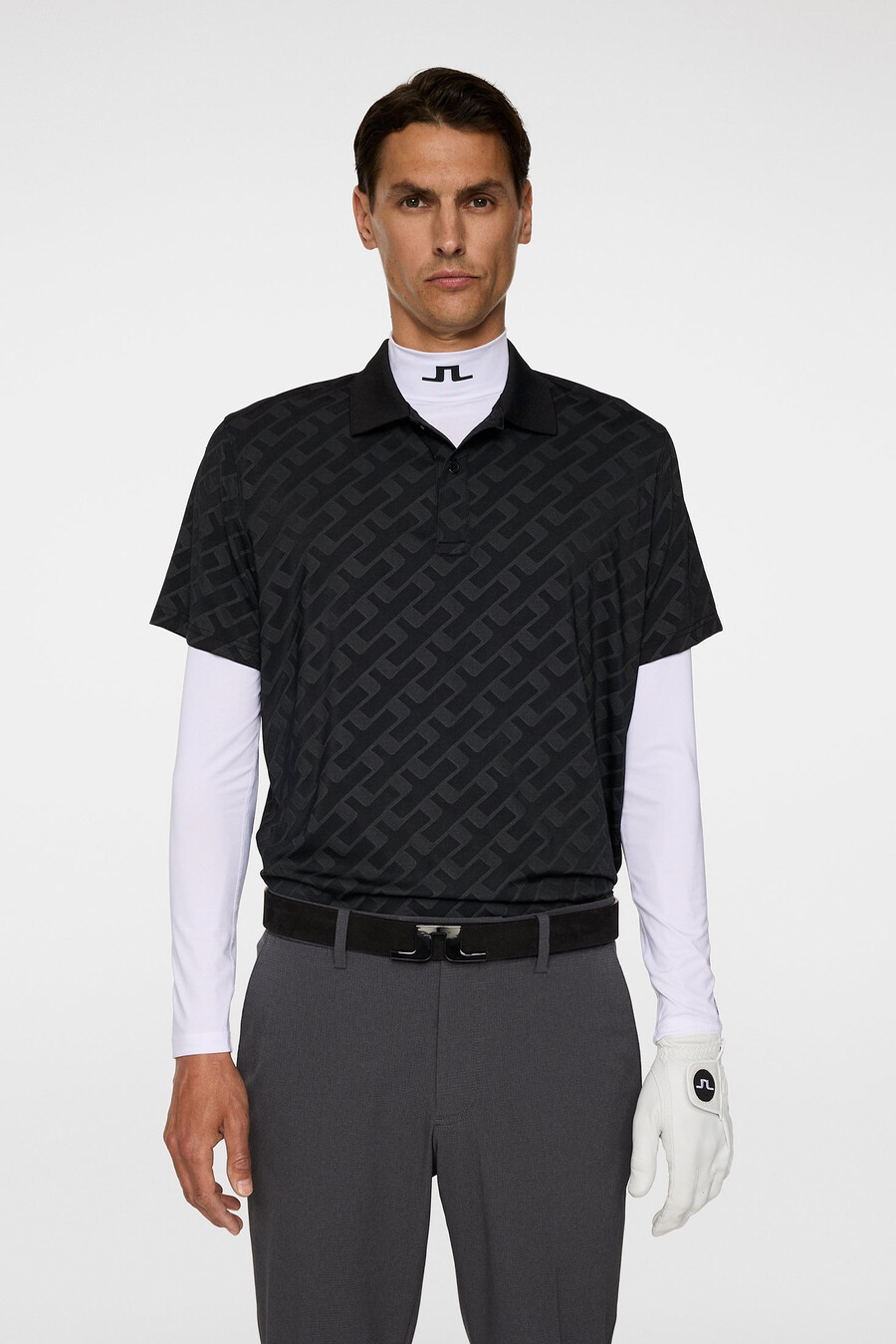 πόλο bison jacquard