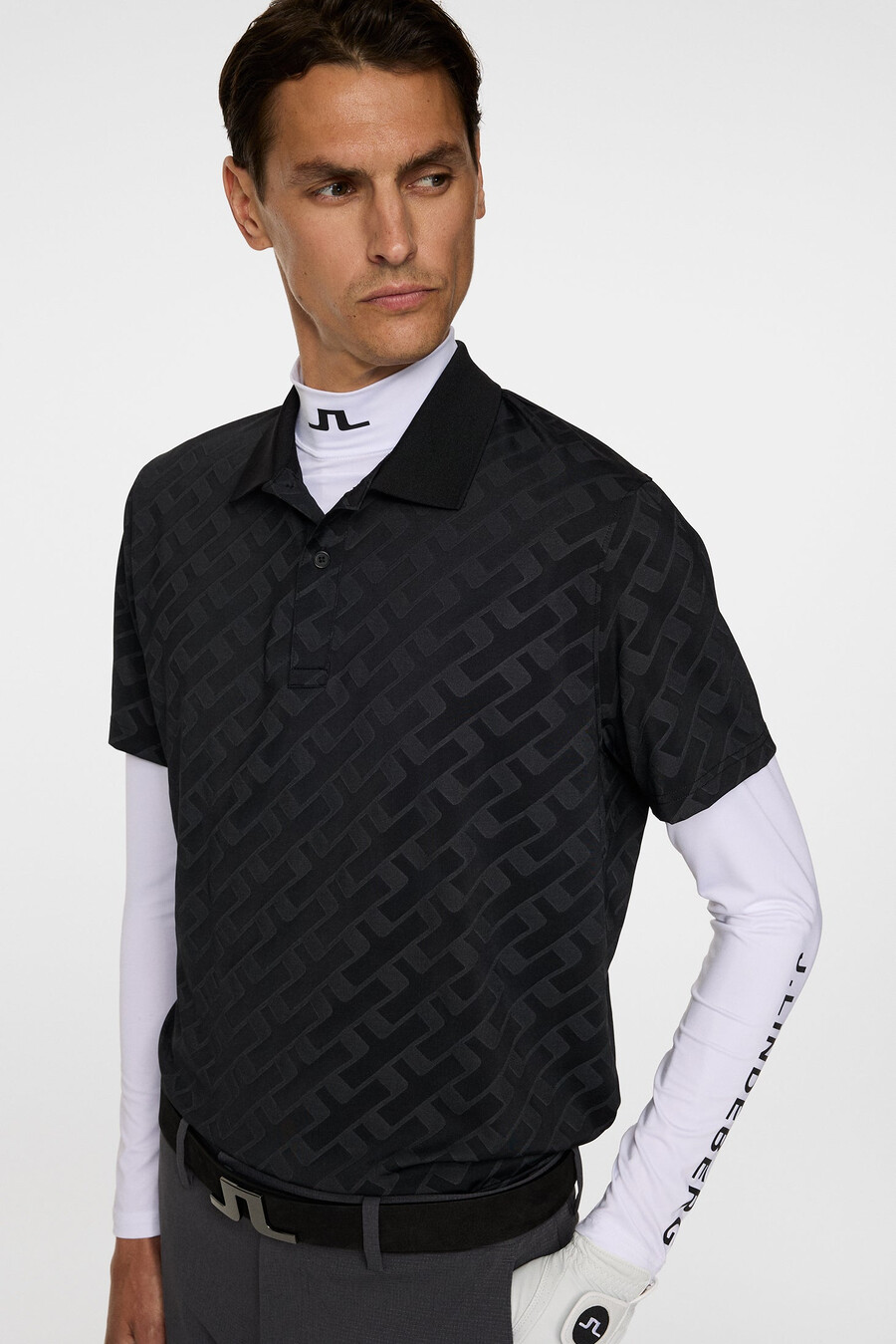 πόλο bison jacquard