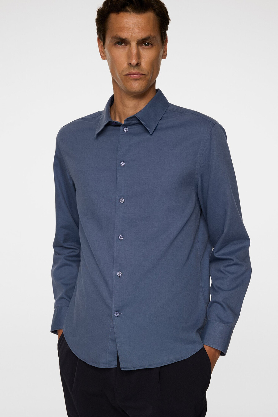 λεπτό βαμβακερό μπλουζάκι tencel ls