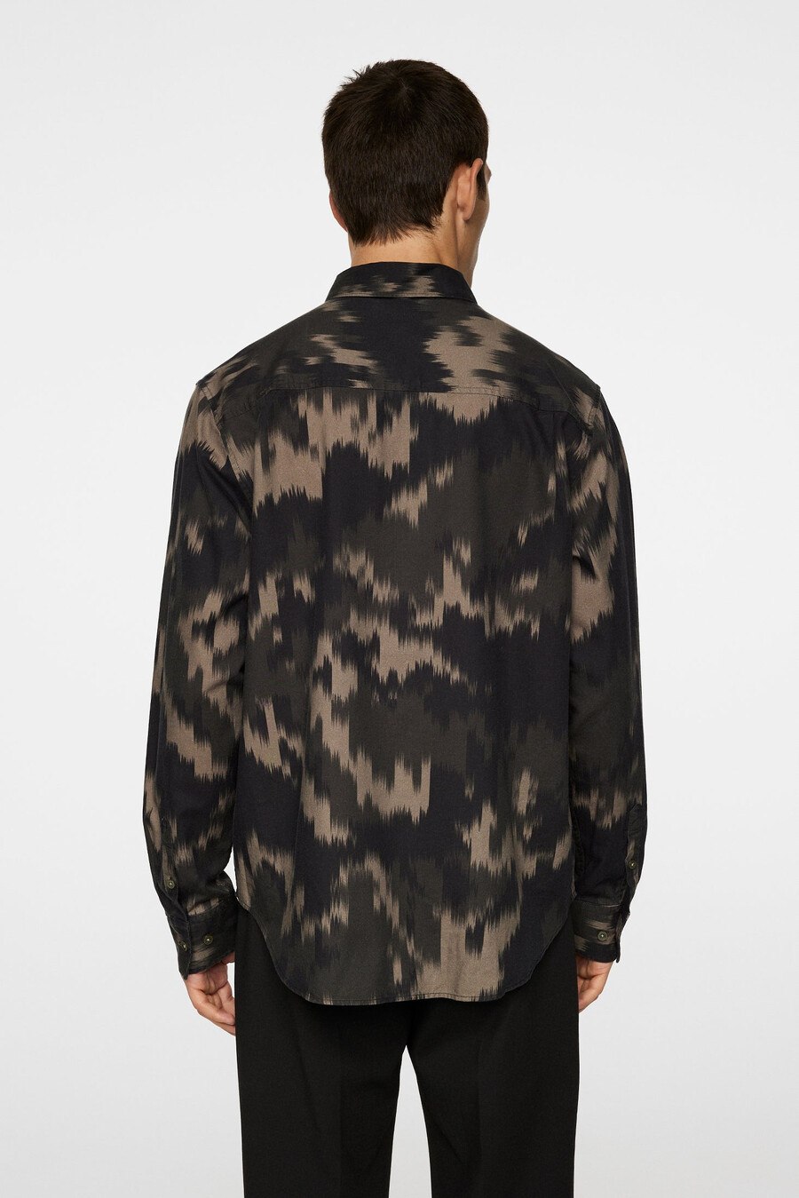 πουκάμισο reg ls με στάμπα tencel