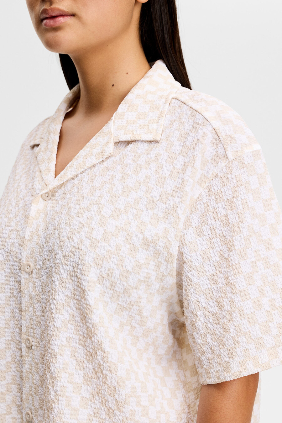 πουκάμισο liv crinkle nylon