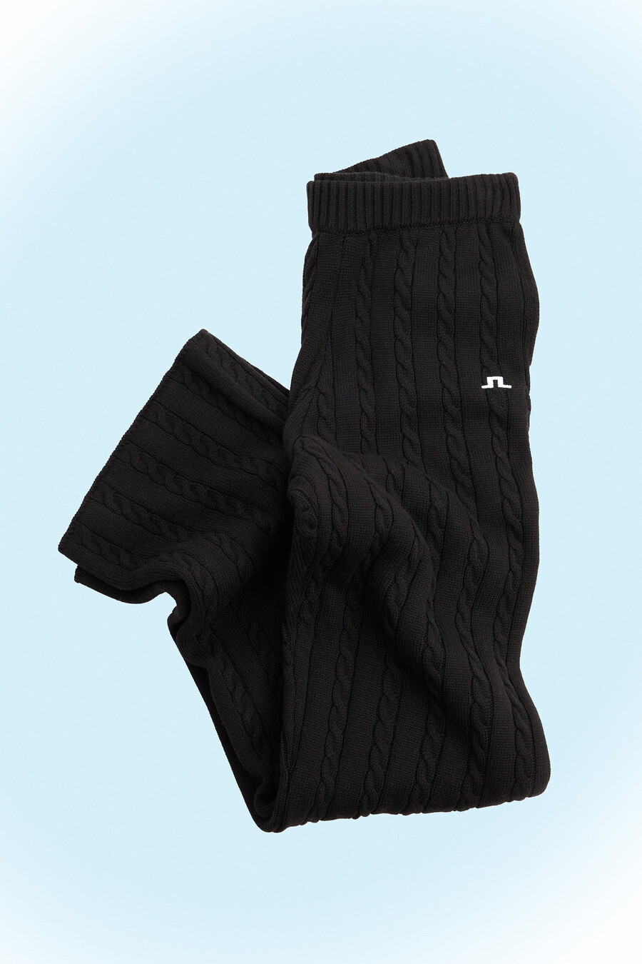 kiana cable knit μάλλινο παντελόνι