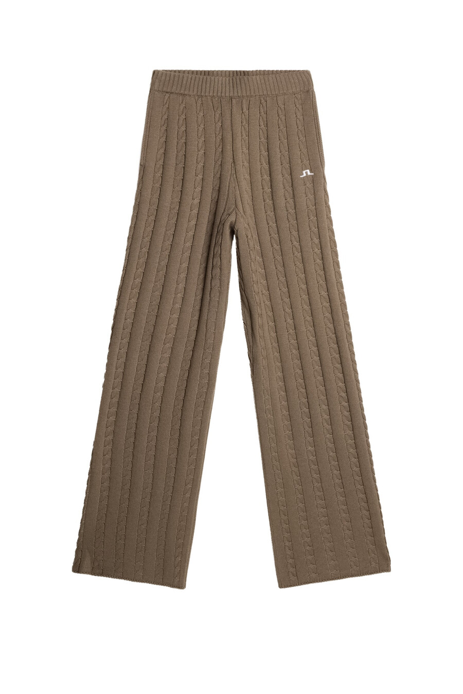 kiana cable knit μάλλινο παντελόνι